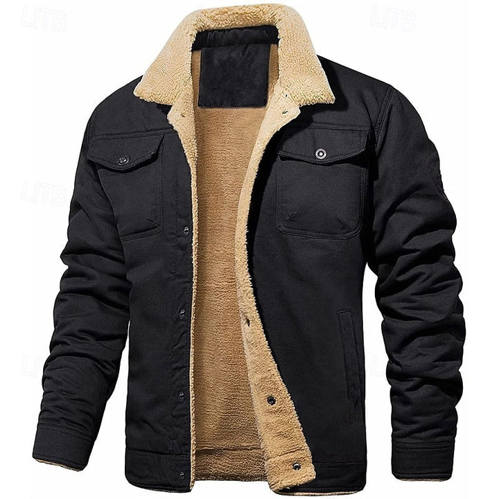 Rowan | Men's Fleece-Lined Winter Jacket