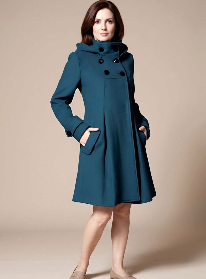 Brenda | Women's Tailored Wool-Blend Winter Coat