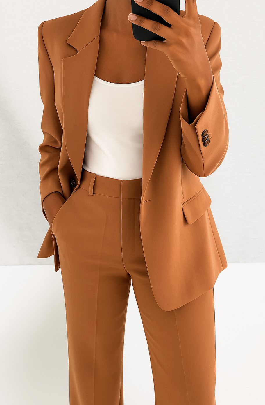 Georgia | Women's Tailored Blazer and Trouser Suit Set