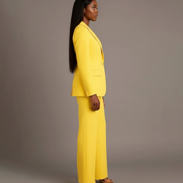 Chloe | Women's Tailored Blazer and Wide-Leg Trouser Suit Set
