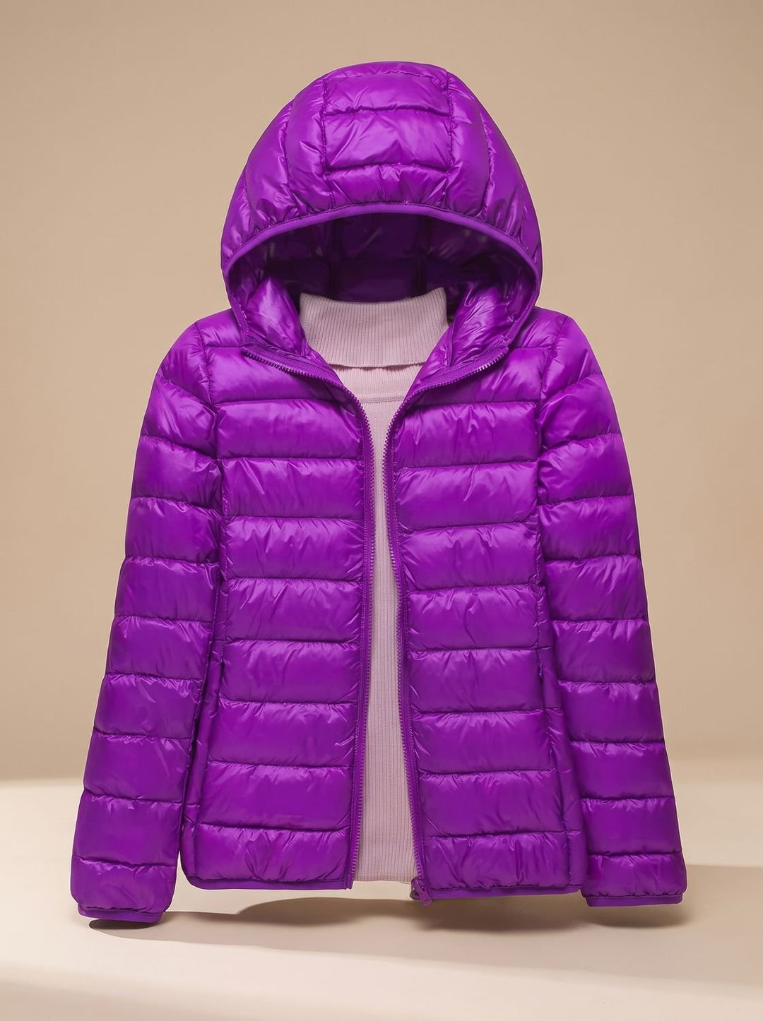 Amber | Women's Lightweight Hooded Puffer Coat