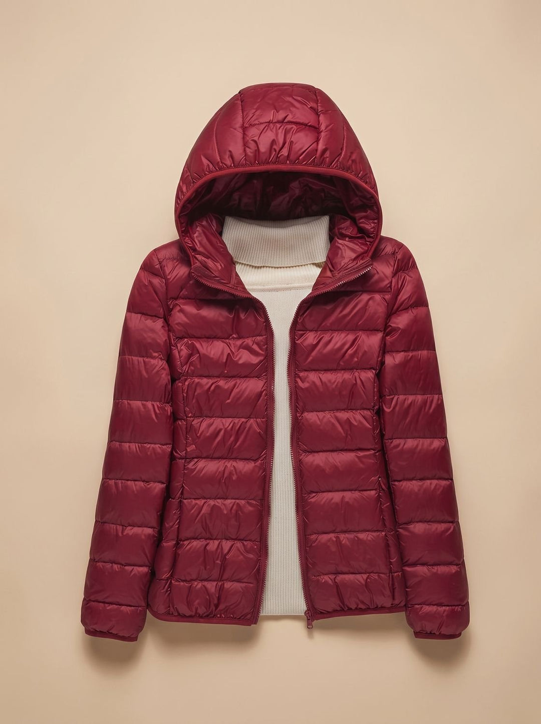 Amber | Women's Lightweight Hooded Puffer Coat