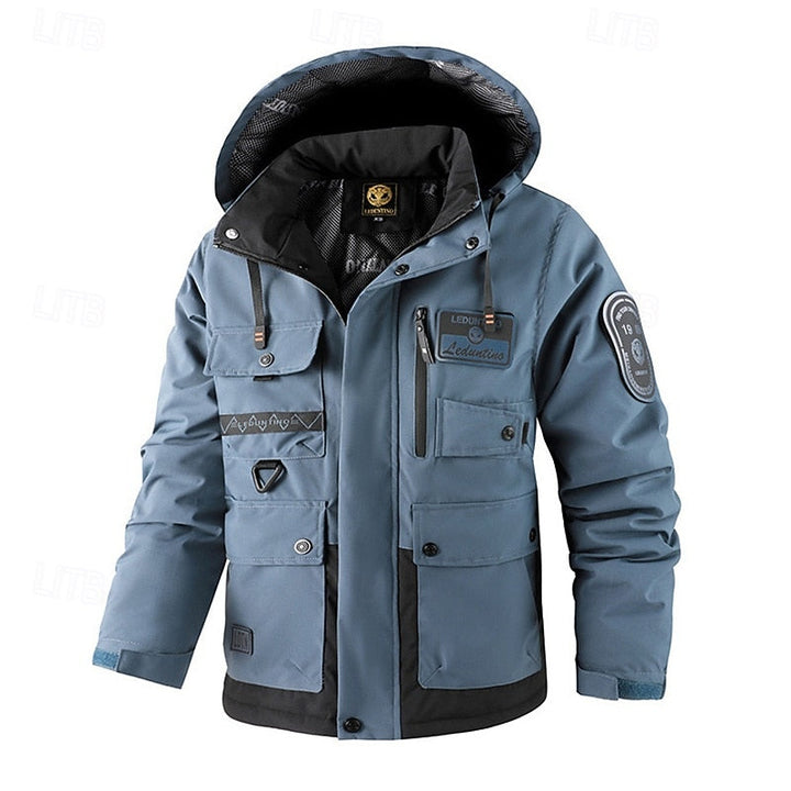 Ivor | Men's Waterproof Hooded Utility Jacket