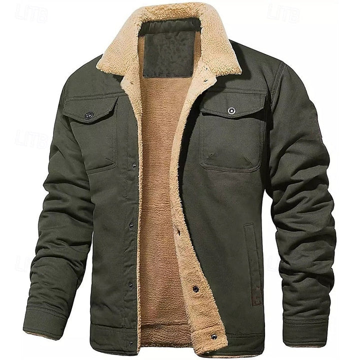 Rowan | Men's Fleece-Lined Winter Jacket