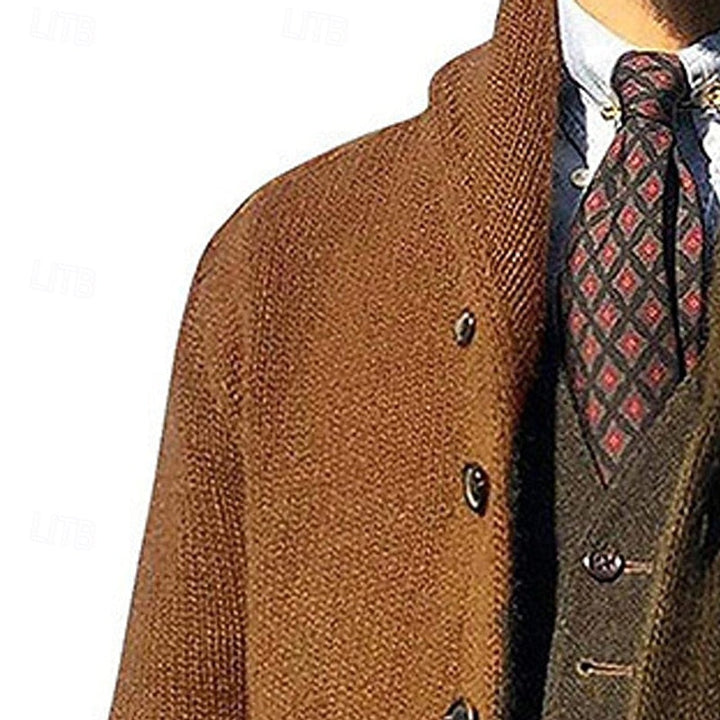 Vaughan | Men's Shawl Collar Knit Cardigan